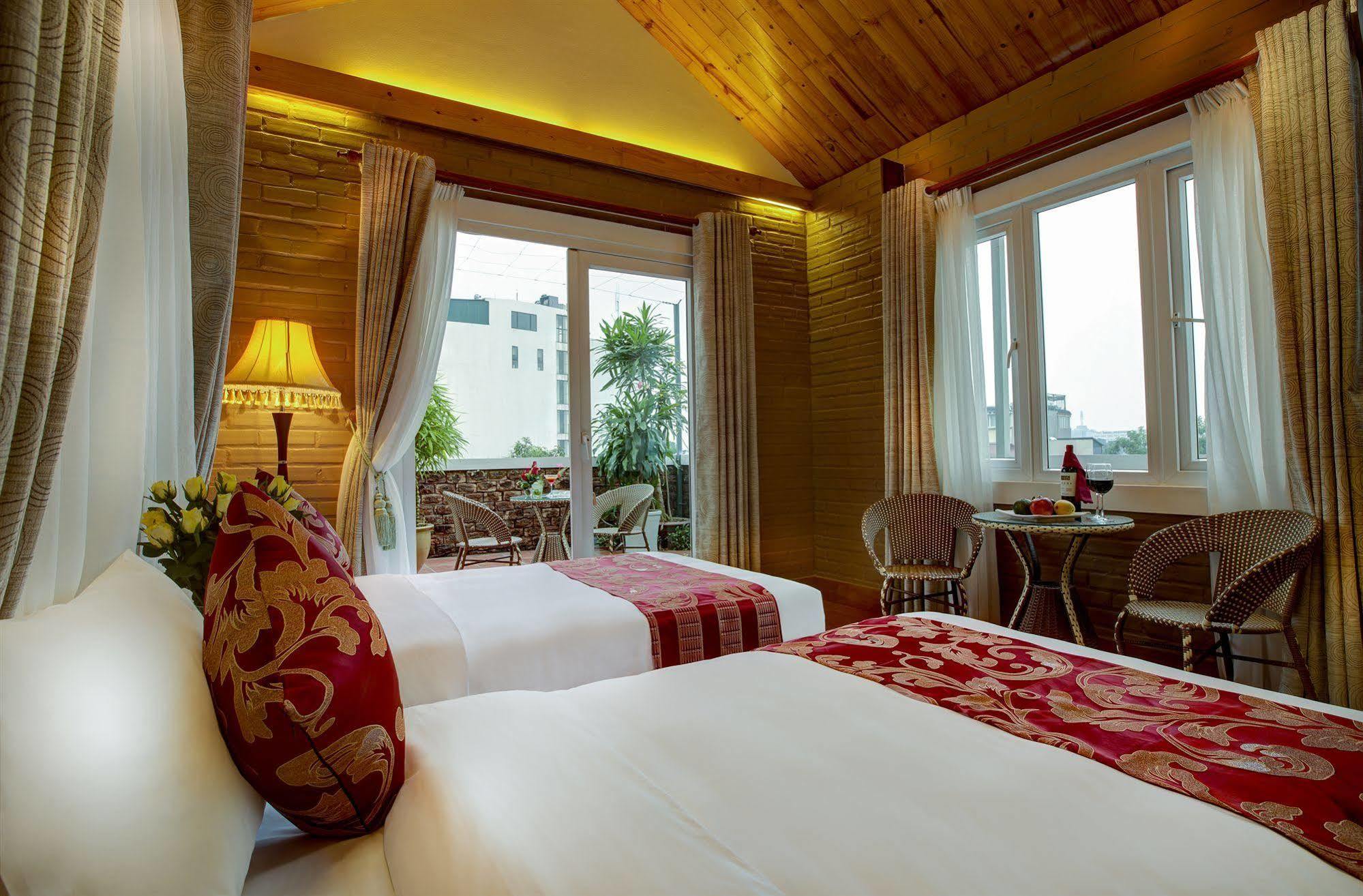 Viet View Hotel & Spa Hanoi Exterior foto